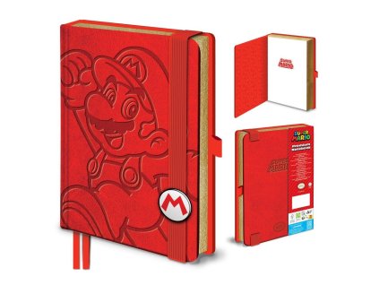 Super Mario – zošit Mario formátu A5